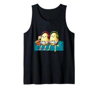 Potato Play Video Game and eat Chips Snack Lover Couch Life Tank Top