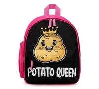 Potato Queen Mini Backpack Daypack Travel Picnic Bag | Printed Backpacks,Cute Shoulder Bag