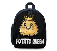 Potato Queen Mini Backpack Daypack Travel Picnic Bag | Printed Backpacks,Cute Shoulder Bag