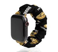 Potato Queen Replacement Watchband Cute Printed Watch Strap Elastic Solo Loop Bands Compatible for Apple Watch 38mm/40mm
