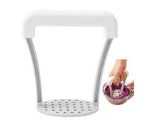 Potato Ricer Press - Heavy Duty Masher Tool, Manual Food Processor, Kitchen Puree Device | Garlic Juice Food Maker, Cooking Usage for Potato Vegetable Processing Durablee Stainless Steel