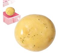 Potato Shaped Stress Relief Toy 6x6cm, Realistic Potato Squeeze Ball, Soft Squeezable & Mouldable Texture, Appearance, Portable Design, Daily Stress Relief, Office Leisure Time