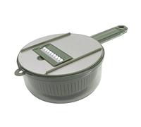 Potato Slicer, Versatile Vegetable Slicer Fruit Vegetable Grater with High Temperature Resistant Vegetable Slicer for Drain Basket for Restaurant