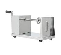 Potato Spiral Cutter Manual with 3 Blades - Stainless Steel Vegetable Spiralizer for Chips, Carrots, Cucumbers, Home Kitchen Use