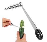 Potato Spiral Cutter Stainless Steel Vegetable Spiralizer Spiral Cutter for Veggies Cucumbers Carrots Potatoes Fruits Kitchen Tools