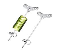 Potato Spiral Cutter,Vegetable Spiral Cutter,1Pcs Vegetables Spiral Carving Tool,Manual Spiral Screw Slicer Cutter Spiralizer Stainless Steel Screw Winder Twist Spiral Cutter for Carrot Cucumber