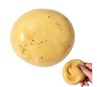 Potato Squishy Handmade Fidget, Realistic Fake Food Stress Ball Mashed Potato Skin Soft Filled Squeeze for Anxiety Relief Toy Squeeze Shapeable for Adults and Teens