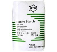 Potato Starch 25kg by Avebe - Cooking, Baking, and Frying , Ideal for Soups, Gravies, Sauces, and Gluten-Free Recipes, Neutral Flavor and Smooth Texture, Crisp Coating for Frying, Face mask