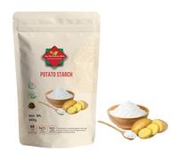 Potato Starch (400g /14.11oz) Baked Goods, Muffins, Bread - Gravy and Sauce Thickener Gluten Free Non - GMO Vegan Premium Quality