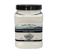 Potato starch gluten free by Medley hills farm 1.5 lbs. in Reusable Container - 100% Pure Potato Flour - No Artificial Ingredients or Preservatives - Great for Breading, Thickening, Cooking, and