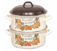 Potato steamer/Bio-steamer 16cm KR16K Pots Pot with Lid