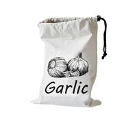 Potato Storage Bag,Drawstring Garlic Onions Potatoes Keeper - Reusable Washable Sack Drawstring Large Food Container Vegetable Bins for Fruits Pantry Grocery