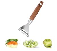 Potato Vegetable Peeler, Premium Wood,304 Stainless Steel Good Grip - Y Shaped with Eye Remover, Stainless Steel Speed Potatoes Good Grip,Peeler for Vegetable Fruits Kitchen Utensil