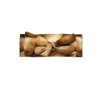 potatoBow headband, patterned baby bow hair accessory, suitable for newborns, infants, and everyday wear