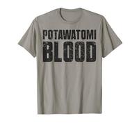 Potawatomi Blood Indigenous Peoples Native American Indian T-Shirt