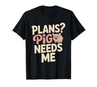 Potbelly Pig Mom Who Would Cancel Everything Plans Stays T-Shirt