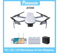 Potensic 3-Axis Gimbal 4K GPS Drones Under 249g Max 6-KM for Adults and Beginners ATOM GRAY