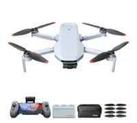 Potensic ATOM 2 Drone with Camera for Adults 4K Video, 8K Photo, Under 249g, 3-Axis Gimbal, 10KM Transmission, AI Track, Vertical Shooting, AI Night Shot, Fly More Combo with 1 Extra Set of Propellers