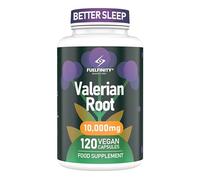 Potent Valerian Root Capsules | 10,000 mg Serving 120 Capsules | High Strength | Sleep Support, Stress Management, Relaxation, Natural Remedy | Capsule Supplement (1 Large Pack)