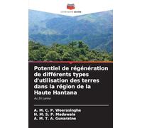 Potentiel de régénération de différents types d'utilisation des terres dans la région de la Haute Hantana: Au Sri Lanka