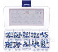 Potentiometer 100pcs/box 10Kinds RM065 6MM Horizontal Potentiometer Assortment Kit Set Electromechanical components