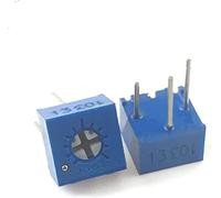 Potentiometer 10pcs 3362P 101 201 501 102 202 502 103 203 503 104 204 504 105 Trimpo Trimmer Potentiometer 3362 500R 1K 2K 5K 10K 20K 50K 100K Resistor elements (Size : 2K Ohm)