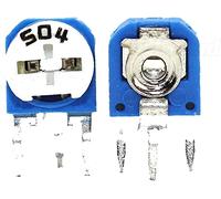 Potentiometer 10pcs Rm065 Rm-065 100 200 500 1k 2k 5k 10k 20k 50k 100k 200k 500k 1m Ohm Trimpot Trimmer Potentiometer Variable Resistor Electronic Component DIY Accessories (Size : 200K Ohm)