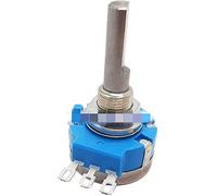 Potentiometer 1pc RVQ24YS08-03 30F Axis Electric Scooter Potentiometer Switch B502 B5K Effective Angle 45 Degree Angle Resistor elements (Color : 30f Half Shaft)