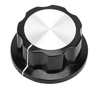 Potentiometer Knob Set with Durable Knurled Caps for Volume Control -