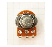 Potentiometer Solder Lug Splined Shaft Anti-Log C Reverse Logarithmic T18SL (C1M)