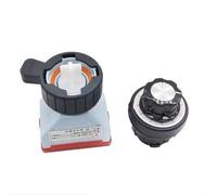 Potentiometer Switch Rotate Regulator Single Round 4.7K 10K 2W 1Pcs(Single Round 10k 2W)