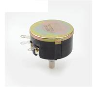 Potentiometer WX112 WX050 5W Watt 6mm Round Shaft Rotary Wire Wound Potentiometer 1K 2K2 4K7 10K 22k 47k Potentiometer (Color : 220)