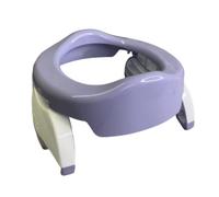 POTETTE PLUS 2-in-1 Toilet Travel Pot - Purple/White