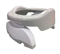 POTETTE PLUS 2-in-1 Travel Pot/Toilet Trainer - Light Grey/White