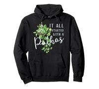 Pothos Houseplant Plant Lover Plant Crazy Mom Parent Pullover Hoodie