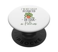 Pothos Plant Lover Pothos Houseplant Botanical Design PopSockets Adhesive PopGrip
