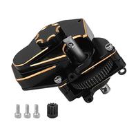 Pothyes 1/24 Brass Transmission Case Assembled Gearbox with Internal Gear for Axial SCX24 Deadbolt C10 JLU Gladiator Bronco RC Crawler Car Upgrade Part