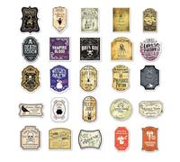 Potion Label Stickers,100 Pieces Potion Bottle Labels Halloween Wine Bottle Labels Potion Aesthetic Label Stickers Potion Label Stickers for Small Bottles,Magics Aesthetic Sticker