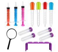 Potion Making Kit Children, Bath Potions Kit Kids, Creative Play Set with Pipettes and Bottles, Potion Bottles for Kids, Educational Science Activity, Potion Kit for Imaginative Play, 13 Piece Set for