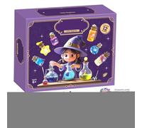 Potion Making Kit, Magic Fairy Potion Mix Set, Interactive Educational Craft Activity, Imaginative Sensory Play Toy for Halloween, Kids, Preschool, Classroom, Indoor, 9.84 Inches