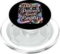 Potion Of Patience Almost Empty Funny TTRPG Healer PopSockets PopGrip for MagSafe