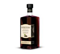 Potok Wysoki Black Elderflower Tincture 26% ABV 500ml - Authentic Polish Fruit Spirit, Aromatic Sweet-Chocolate-Caramel Flavor, Traditional Liqueur for Gifts & Cocktails