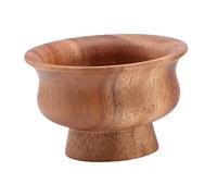 Potpourri Bowl Decorative Bowl Multifunction Wood Punch Bowl for Home Decorative, Large