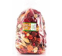 Potpourri Erotic Scented Dried Flowers + 1 Organza Bag | Large Package 1100 ml ≈ 150-190 g | Floral Decoration | For Vase, Living Room, Bedroom, Bathroom | Subtle Sensual Erotic Aroma