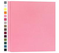 potricher, Photo Album for 1000 4x6 Photos Linen Cover Extra Large Capacity Photo Album for Family Wedding Anniversary Baby Pink 1000 Pockets