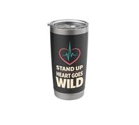 POTS Awareness POTS Warrior Dysautonomia Invisible Illness Stainless Steel Insulated Tumbler