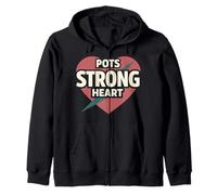 POTS Awareness POTS Warrior Dysautonomia Invisible Illness Zip Hoodie