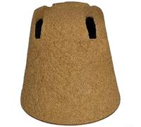Pots Round Paper Pulp Plant Trays for Direct Soil Transplant No Shock