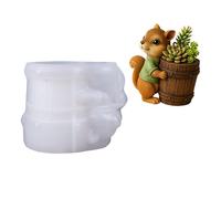 Pots Silicone Mold Concrete Cement Plant Pots Mold Flowerot Epoxy Molds Makeup Brush Holder Organizers Holders for Resin Casting