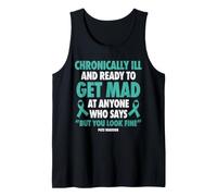 POTS Warrior Funny Postural Orthostatic Tachycardia Syndrome Tank Top